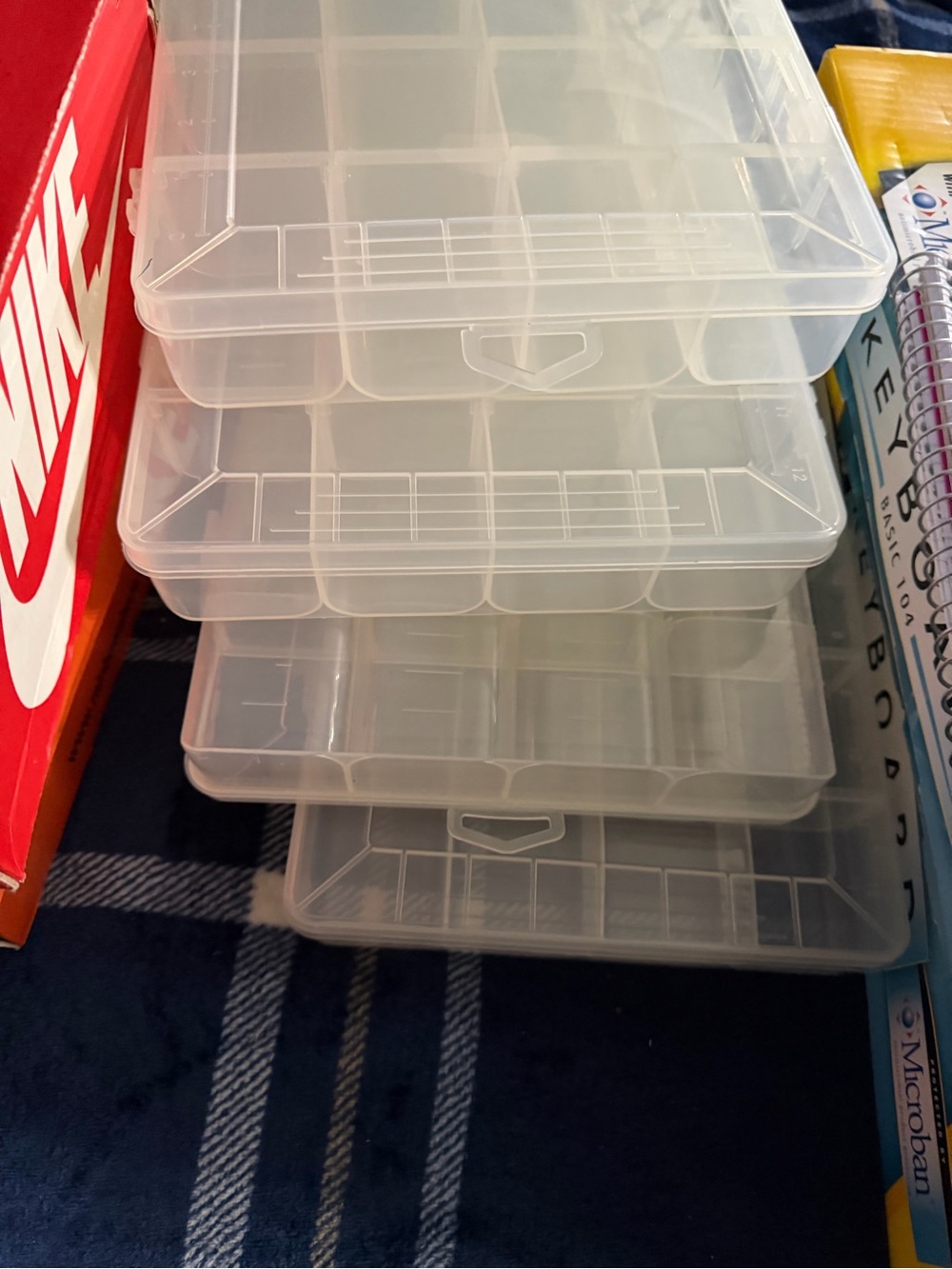 Clear Plastic Stackable Storage Organizer - Home Storage & Organization